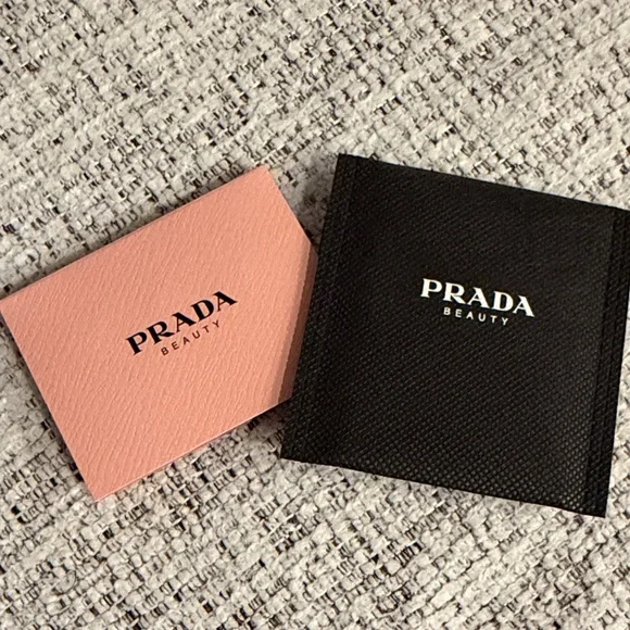 Prada Gold-Tone Lip Charm Trio with Mint Green & White Enamel - Picture 3 of 3